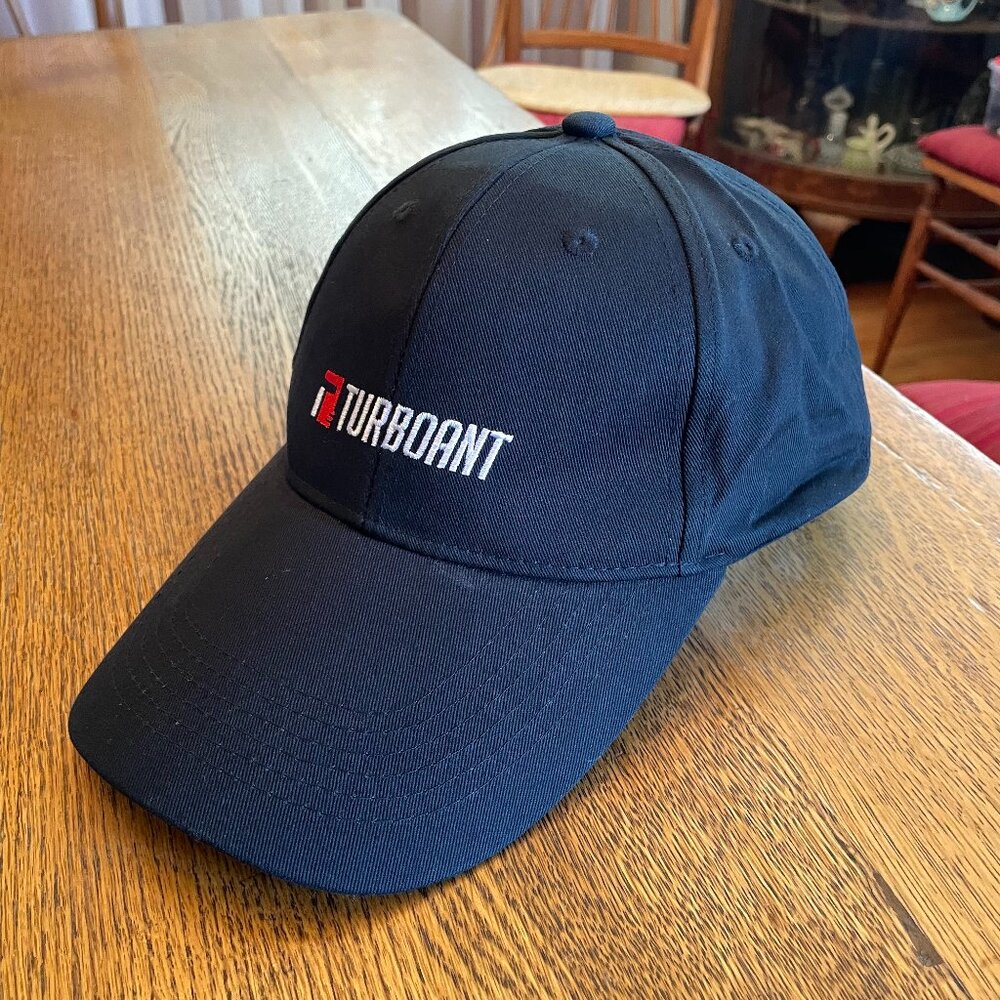 Men's Turboant Scooter Black Metal Buckle Strap Baseball Hat Cap